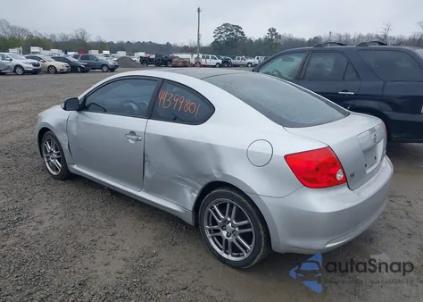 2006 Scion Tc z USA, uszkodzony, nr VIN JTKDE177X60064897